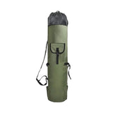 Green Fishing Rod & Reel Organizer Bag - Holds 5 Poles with Tackle Storage 48.4" x 13.4" x 13.4" V1366-AZ2-W-11666