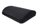 Foot Rest Black Ergonomic Height Adjustable Half Cylinder High Rebound Memory Foam Footstool for V1294-YM0901-3117240241511
