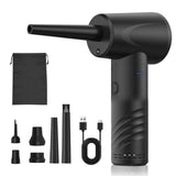 Electric Cordless Duster, High Power Air Blower for Computer Keyboard Cleaning with 3 Speed V1294-YM0901-3113250216411