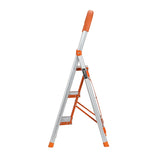 Giantz 3 Step Ladder Multi-Purpose Folding Aluminium Light Weight Non Slip Platform LD-H-ALU-3STEP-OS