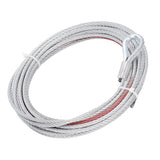 Winch Cable Wire Towing Winch Cable, Stainless Steel Cable 4500LBS for Trailers Winches V1369-AZ3-W-16057