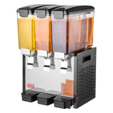 VEVOR Commercial Beverage Dispenser 10L x 3 Tanks Cold Juice Ice Drink Dispenser V952-SYYLJJBSJXS1DZ47WV3