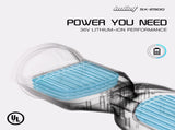 BULLET SX-2500 Hoverboard Scooter, 500W Brushless, UL Certified, AU Compliant, 6.5-inch Off-Road V219-TOYHVBBL65PA
