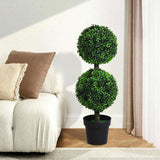Lambu Artificial Double Ball Boxwood Trees UM1257-2