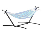 Portable Hammock Stand, 450lbs Capacity Steel Hammock Stand for 2 Person, Heavy Duty Adjustable V952-XXXDCJXXXJS16JSZ5V0