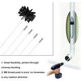 Kit of Ramonage Pellet Adjustable Brush Cleaning of Chimney Conduits 15 Cannes of Kit for of V1237-MS-626-186