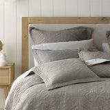 Bianca Zaria Taupe Embroidered Bedspread Set Queen V442-BCA-BEDSPREAD-ZARIA-TAUPE-QS