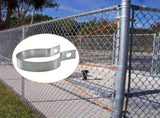 16 Pcs Brace Bands Chain Link Fence, Galvanized Steel Chain Link Brace Band Use for 1-7/8" Outside V1189-WXFWAL-20260319-00057