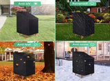 Waterproof garden chair covers - Pack of 2 - Garden furniture cover - Waterproof, weatherproof V1188-NK-BOL-652