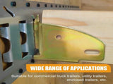 E-Track Wood Beam End Socket Accessories, Zinc-Coated Steel, Fit with 2x4 2x6, Add Removable Load V1258-DP02-F-582