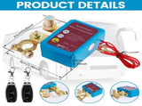 Remote Battery Disconnect Switch 12V 240A, Kill Switch for Car RV Boat Truck, Anti-Theft Smart V1369-AZ3-W-12616