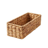 Wood Woven Bathroom Organizers and Storage, Wood Rim Shower Storage Storage Basket, Room Decor V1192-AZ-W-35138