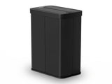 Devanti Rubbish Bin 70L Automatic Sensor Kitchen Bin, Slim Smart Garbage Can Touchless Rectangular SB-E-70L-BK