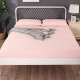 Ramesses 1000TC Linen Bamboo Fitted Sheet Combo Set Dusty Pink Double V442-KIT-FITTEDSS-LINENBAMBOO-DUSTYPINK-DS