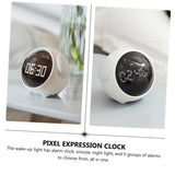 Temperature Detection, Wake-up Alarm Clock, Toy and Gift for Toddler, Children, Students, Boys&Girls V1369-AZ3-W-04125