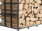 Heavy Duty Firewood Log Rack Large Storage Holder Shed Rack Outdoor Garden Yard V767-CHJ-Z83-V1