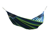 Garden Hammock Polyester Cotton Single Double Hammock Up to 440.9lb Anti Rollover Portable Hammock V1294-YM0901-3116240019712