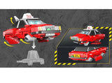 Kalos Hong Kong Machines Robot Red Taxi Building Block Set 586pcs 14 V185-KB38001