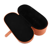 Hair Styling Tool Storage Bag Splash Proof Scratch Proof PU Leather Portable Hair Dryer Carrying Bag V1294-YM0901-3117240299512