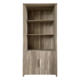 Display Shelf Book Case Stand Bookshelf Natural Wood like MDF in Oak Colour V43-BC-CELOAK