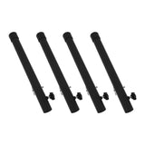 4pcs Table Leg Extenders 44cm Steel Table Leg Risers for Folding Tables Straight Bent Leg V1294-YM0706-3117230138311