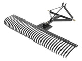 Tow Behind Dethatcher, 1.8m Tow Dethatcher with 36 Steel Tines, 3-Point Lawn Dethatcher Rake with V952-ZXSCJ72DSDLJ73TTAV0