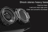 Wireless Charging Bluetooth Speaker with LED Digital Alarm Clock and FM Radio V1263-JX-8108