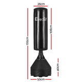 Everfit Boxing Bag Stand Punching Bags 170CM Home Gym Training Equipment MMA BOXING-A-STAND-170CM-AB