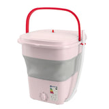 16L Portable Washing Machine with Soft Spin Function Drain Pipe 65W Fully Automatic Portable Washer V1294-YM0901-3113230329314