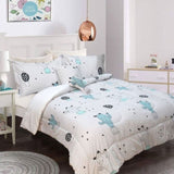 Ramesses 5 Piece Kids Comforter Set Cactus Double V442-KIT-COMFORTER-3PCESCACTUS-BLUE-DS