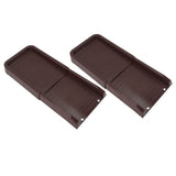 Rain Gutter Downspout Extension Weather Proof PP Rain Gutter Downspout Splash Block for Outdoor V1294-YM0901-3111250069313