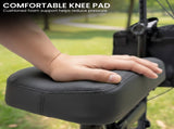 Orthonica Knee Walker with Adjustable Pad and Dual Brakes FRW-MAS-3510-BK