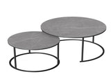 Interior Ave - Executive Stone Nested Coffee Table Set V355-IA-CT7-GG