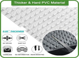 10 Pack Scat Mat for Cats with Spikes, Cat Repellent Deterrent Indoor, Training Pads K pwm25 V1370-AZ4-07666