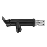 G1/2 Stainless Steel Hot and Cold Water Faucet Bathroom Countertop Basin Sink Water Tap Black V1294-YM0901-3112210043011