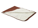 Sofa Protective Cover Waterproof Washable Wear Resistant 2 Seats Polyester Mat for Pets Brown V1294-YM0706-3117230111712