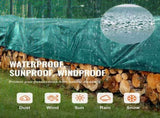 PVC Waterproof Tarp, 16.5 x 29.5 ft Heavy Duty PVC Tarpaulin, Tear-Proof and Weather-Proof, with V952-FSBLSPVCPVC59AFTUV0