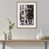 Peaceful Parisian Artwork Framed W Glass Front 60x80cm V637-E646070