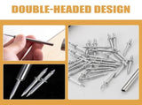 HOOWIFFY Double-Ended Iron Nails for Seamless Construction & Installation, Heavy-Duty Nails, 1 Set V1189-WXFWAL-20260326-02119
