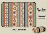 Brunei Darussalam Extra Large 200x200cm Waterproof Picnic Mat - Portable Thickened Oxford Cloth V888-ELOSUNG46601