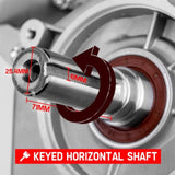 Baumr-AG 16HP Stationary Engine Petrol Direct Ignition OHV 4-Stroke Electric Recoil Start V219-ENGPTLBMRC41E