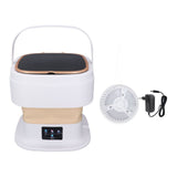 Portable Washing Machine 11.5L Large Capacity 3 Timer Modes Mini Foldable Washer with Drain Hose for V1294-YM0901-3113240283320