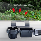 2 pack 4-in-1 Car Window Cup Holder and Phone Mount - Adjustable Dashboard Storage Organizer with V888-ELOSUNG56324