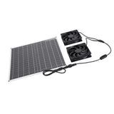 Solar Exhaust Fan High Efficiency Monocrystalline Solar Panel IP65 Waterproof 3000RPM Dual Solar V1294-YM0901-3114240035811