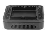 Smokeless Ashtray Gray Home Office Desktop USB Charging Large Air Volume Negative Ion Ashtray V1294-YM0523-3113210325111