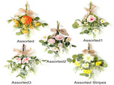 Wall Hanging Artificial Bouquet Lifelike False Flower Bouquet for Wedding Halloween V1294-YM0716-230128QY02-5
