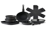 17 Piece Pots and Pans Set, Granite Nonstick Detachable Handle Cookware, Space Saving Induction V952-LGTZLGKCSB6GQBCKJV0
