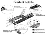 16-in-1 Bike Repair Tool Kit Multi-Function, Lightweight & Portable, Ideal for Mountain & Road V1366-AZ2-W-15122
