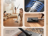 White spray-painted model Wireless Stick Vacuum Cleaner with 14000Pa Suction, HEPA Filter & 350ml V888-ELOSUNG48123