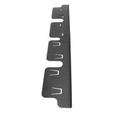 2 Pairs Stove Counter Gap Covers Black Color 35x10CM Adjustable Stove Gap Guard for Kitchen V1294-YM0901-3118240253711